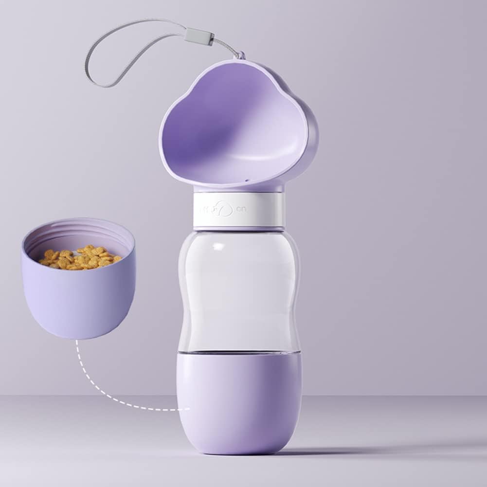 Cantimplora de paseo con compartimento para snacks (Copy)