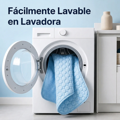 La esterilla que se mantiene fresca — incluso después de horas bajo tu perro.